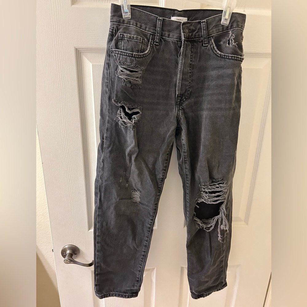Black Mom Jeans
